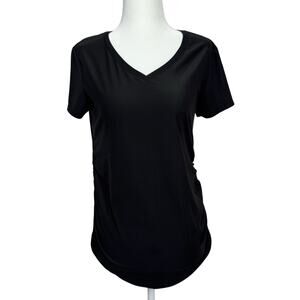 Time and Tru Black Maternity Tee Size S